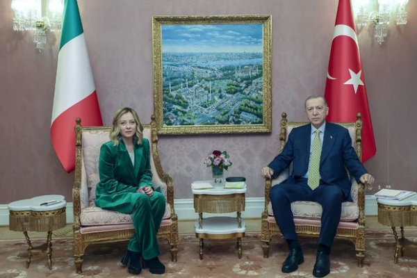 İtaliyalı xanım baş nazir Türkiyəyə səfər edib